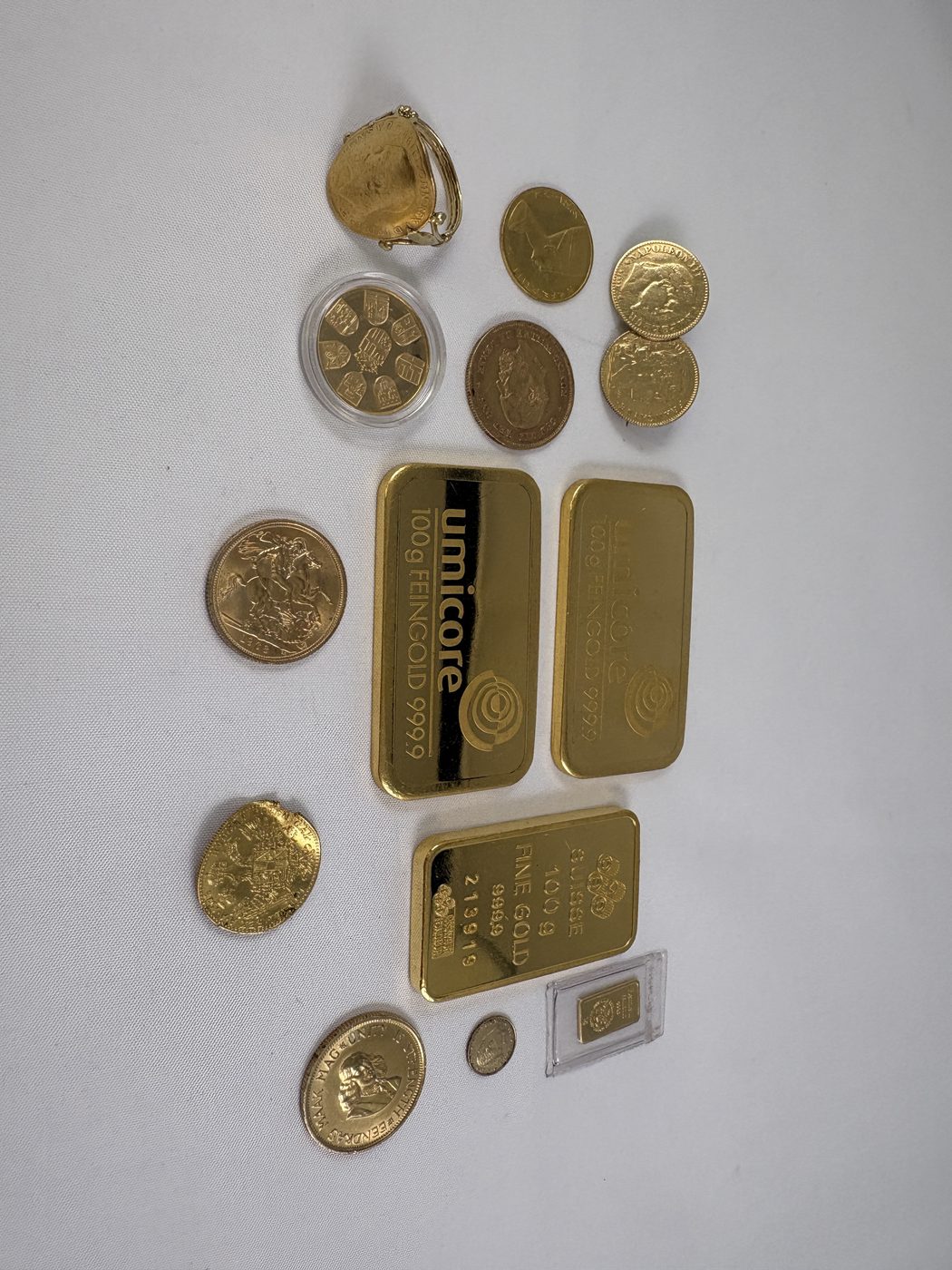 Goldmünzen und Goldbarren zum Ankauf in Kempen