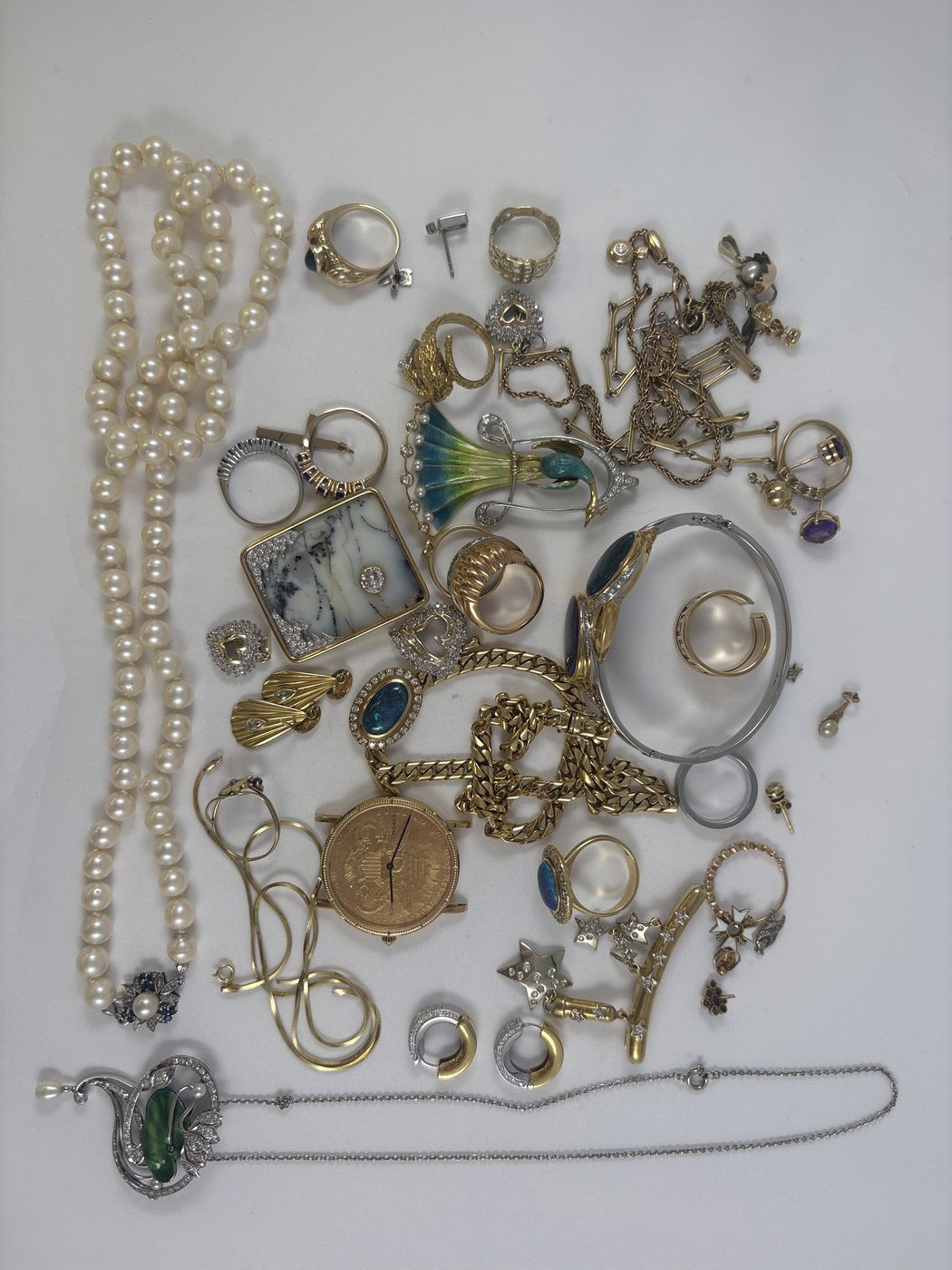 Erbschmuck und Nachlass-Konvolut zum Nachlass-Ankauf in Kempen